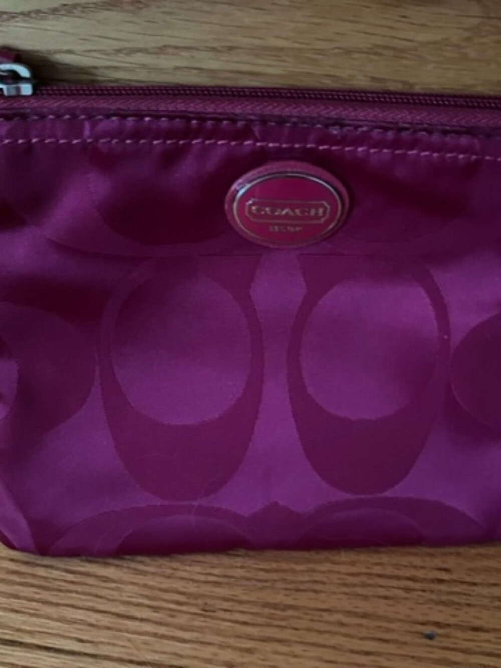 Coach Cosmetic Bag 5.5" x 7"